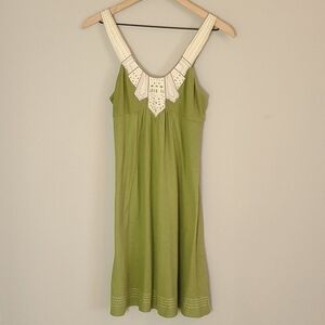 BCBG MaxAzira Green Sundress